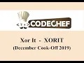 CodeChef December Cook-Off - XORIT