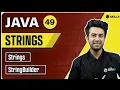 Strings in One Shot Java Lecture 49 java srings strings stringbuilder