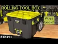 New Ryobi Link Rolling Tool Box STM201 - First Impressions