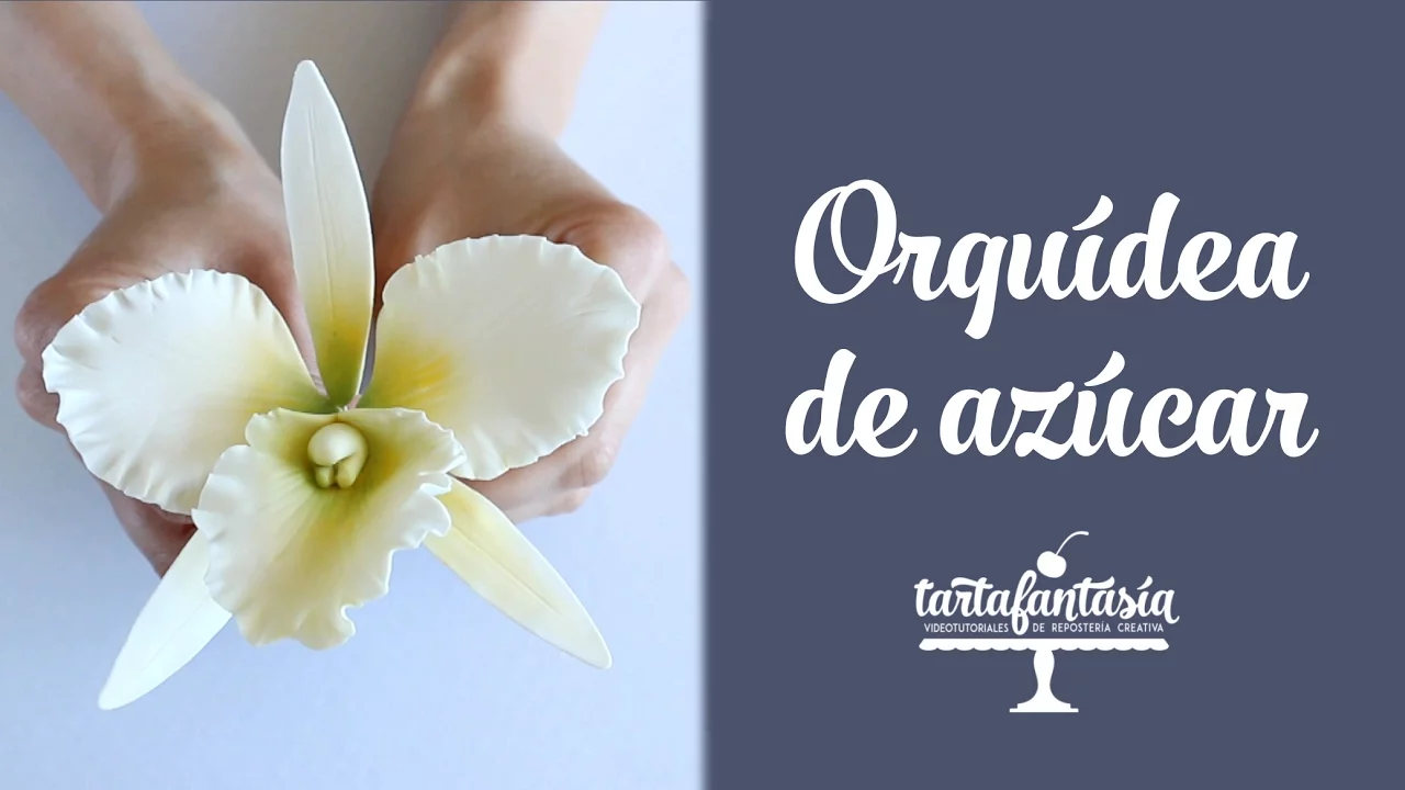 CÓMO HACER UNA ORQUÍDEA DE AZÚCAR
