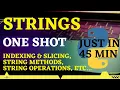 Strings In Python One Shot