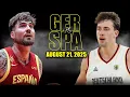 Download Lagu Germany vs Spain Full Game Highlights - August 21, 2025 | Eurobasket 2025