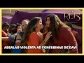 Absalão violenta as concubinas de Davi dentro de uma tenda exposta ao povo | NOVELA REIS