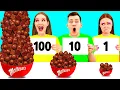 Download Lagu 100 개의 음식 층 | 맛있는 주방 요리법 PaRaRa Challenge