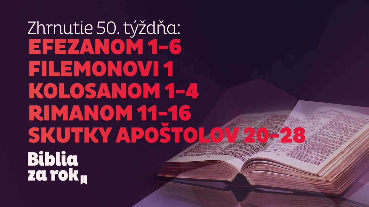 Zhrnutie 50. týždňa - Biblia za rok episode artwork
