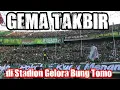 Bonek Takbiran di Stadion GBT | Persebaya vs Madura United