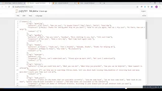 How i built a chatbot using Deep learning techniques Only Demonstration