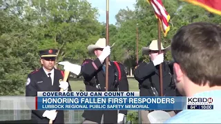 Honoring fallen first responders at Lubbock Regional Public Safety Memorial