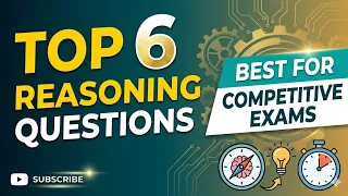 Top 6 Reasoning Questions| Reasoning Tricks | Maths Tricks | imran sir maths