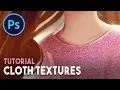 EASY CLOTH TEXTURE TUTORIAL - PHOTOSHOP