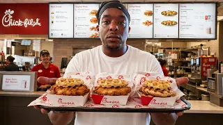 Deeply Investigating Chick-Fil-A’s NEW Chicken & Waffle Sandwich