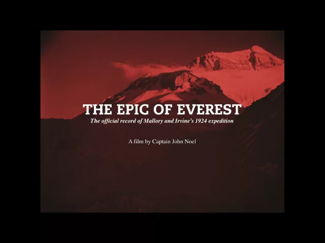 The Epic of Everest (1924) - Trailer