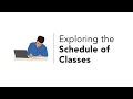 Exploring the Schedule of Classes