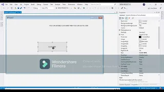 How to create a simple message box in visual studio using C 2021