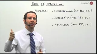 Funções da Boa-Fé Objetiva - Prof. Bruno Zampier