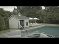Gorgeous Pool Shed with Bar Idea by Heartland Sheds