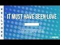 Download Lagu Kellyoke | It Must Have Been Love (Roxette)