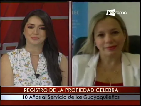 Registro de la propiedad celebra 10 años de servicio de los Guayaquileños
