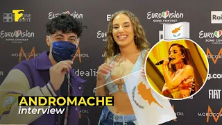 Andromache Ela Eurovision 2022 Cyprus Interview After Second Rehearsal 