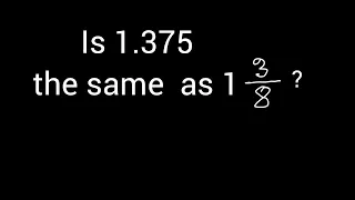 Is 1 375 the same as 1
