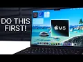 MacBook Pro M5 - First 23 Things To Do Tips Tricks