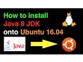 How to Install Java 8 JDK on Ubuntu 16 04 64 bit
