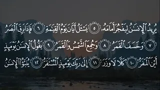 075 Surah Al Qiyamah Syeikh Muhammad Luhaidan سورة القيامة بصوت محمد اللحيدان تلاوة رائعة HD 
