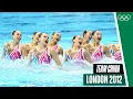 Download Lagu 🇨🇳 Team China's Artistic Swimming Free routine at London 2012