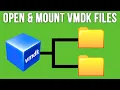 How to Open or Mount VMDK Disk Files to Recover Data without VMware Workstation