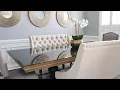 DINING ROOM MAKEOVER INTERIOR STYLING MIRROR INSTALL LAMPS PLUS