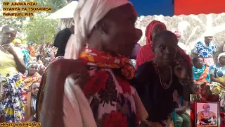 Mazishi Ga Hawekarisa Jumwa Nzai 