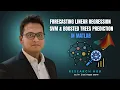 Forecast Time Series Data in MATLAB Regression Learner App SVM Boosted Trees