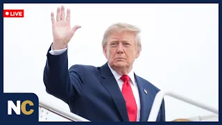 LIVE: U.S. President Donald Trump Departs for Campaign Event in Kansas | AC1Z