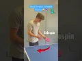Lagu How to CREATE spin in Table Tennis 😮🏓 #pingpong #shorts #tabletennis #serve #spin