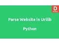 Parse Website with urllib in Python