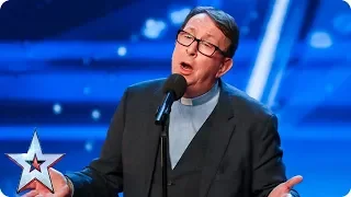 Download Father Ray Kelly takes us to church with AMAZING version of ‘Everybody Hurts’ | Auditions | BGT 2018 MP3