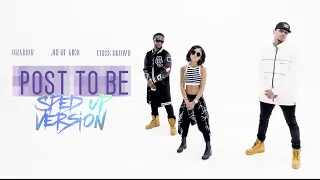 Omarion Ft Chris Brown Jhene Aiko Post To Be Sped Up Official Lyric Video 