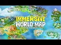 Immersive World Map for The Sims 4