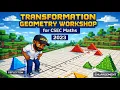 Transformation Geometry Workshop for CSEC Maths
