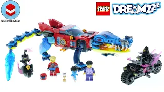 LEGO DREAMZzz 71458 Crocodile Car Speed Build Review