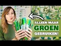 Download Lagu ZOVEEL! - ALLE GROENE ART SUPPLIES gebruiken die ik heb! - 1 kleur Challenge