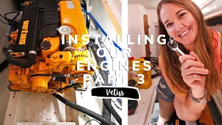 DIY Vetus Diesel ENGINE INSTALL Part 3 | YACHT REBUILD WEEK 94