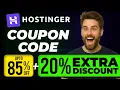 Hostinger Coupon Code 2026 Hostinger Website Builder EXCLUSIVE 20 ADDITIONAL Hostinger DISCOUNT
