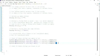 Java 77 The isBlank vs the isEmpty method