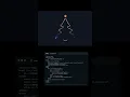 Days Christmas Tree Animation with HTML CSS JS