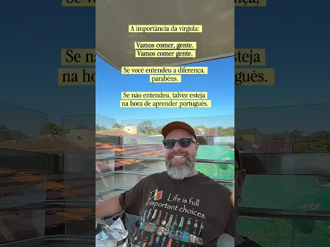 Você colocaria essa vírgula? 👀