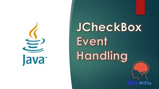 Java Swing GUI Part JCheckBox Event Handling using ItemListener Step-by-Step ItemEvent Methods