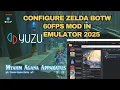 How to fix cutscenes going too fast in breath of the wild using new 60fps mod yuzu