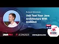 Unit Test Your Java Architecture With ArchUnit Roland Weisleder EN