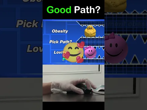 Geometry Dash PRO vs OBESITY or LOVITY Path??